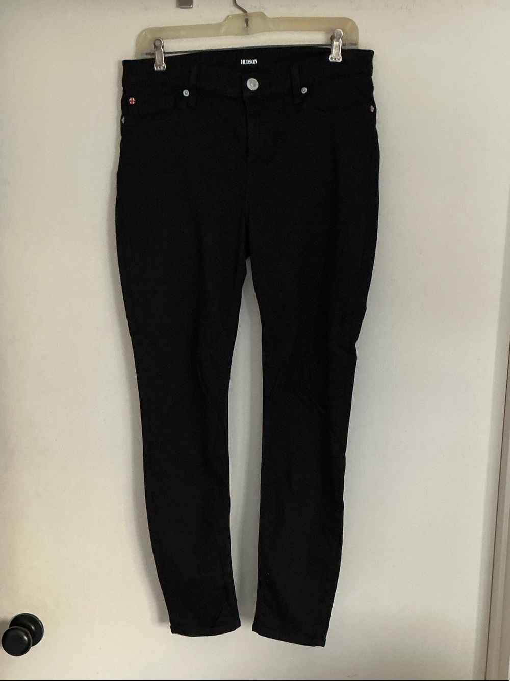 Hudson Jeans Women's Black Skinny Stretch Jeans